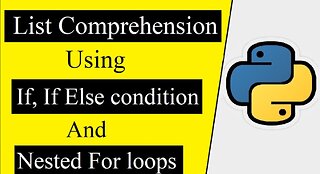 List comprehensions with conditional expressions