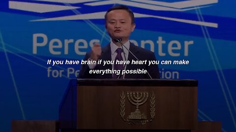 Achieve Your dreams with Jack Ma´s motivation speech