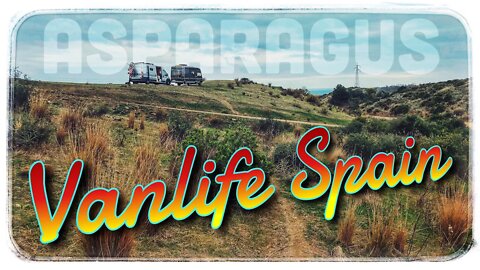 LIVING the VANLIFE in SPAIN🌞Building Sauna🏚Collecting asparagus🥦etc