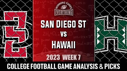 San Diego State vs Hawaii Picks & Prediction Against the Spread 2023 College Football Analysis