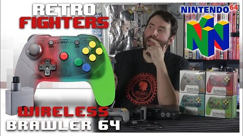 Wireless Nintendo 64 Brawler Controller - Adam Koralik