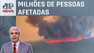 Nuvem de fumaça que encobre Nova Iorque perde a força; Marcelo Favalli analisa