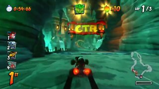 Fake Crash's Home CTR Track Gameplay - Crash Team Racing Nitro Fueled