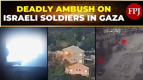 Shocking Footage: Palestinian Fighters Ambush Israeli Soldiers Through Hole in Wall