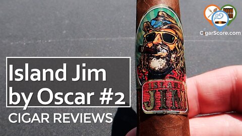The FLAVOR is in the BACKGROUND? The Island Jim by Oscar #2 - CIGAR REVIEWS by CigarScore