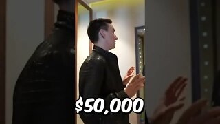 The $50,000 jacket 🐊