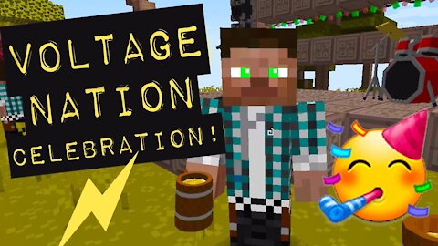 ⚡️Speedy’s Voltage Nation Celebration and hatching a Night Fury egg! ~ Minecraft DragonFire roleplay