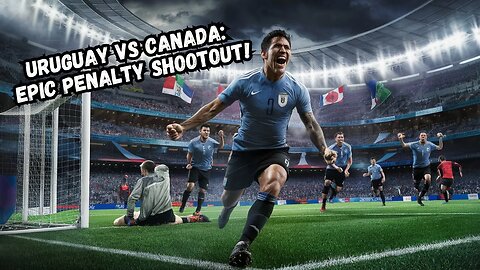 Uruguay vs Canada: Epic Penalty Shootout!