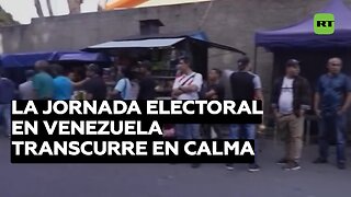 La jornada electoral en Venezuela transcurre en calma