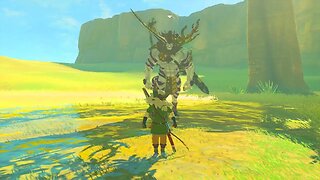 This mask makes Lynels friendly... Zelda Tears of the Kingdom