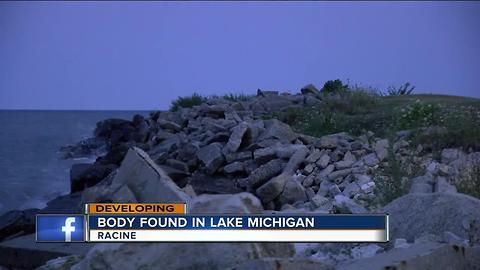 Officials in Racine County working to identify body of man found on Lake Michigan shore Sunday