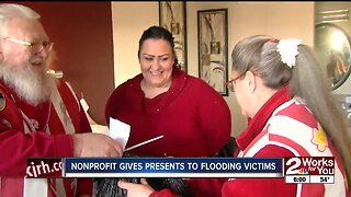 Toys donated to families affected by flooding