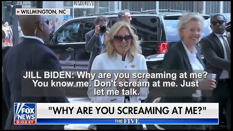 Jill Biden Snaps At Reporters, Says She'll Talk, Then Walks Away