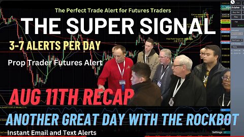 The Prop Trade Alerts and Super Signal Recap for today. The best signals again!
