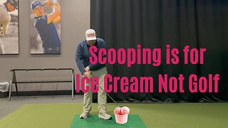 STOP SCOOPING THE GOLF BALL .... CREATE SHAFT LEAN!