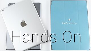 iPad Air Smart Case Hands On (Blue)