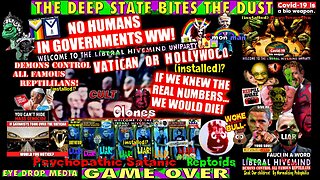 GAME OVER (The Deep State Bites the Dust) - "Hey, Gonna Get You Too!" - EYEDROPMEDIA