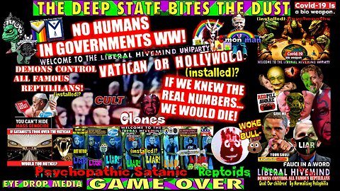 GAME OVER (The Deep State Bites the Dust) - "Hey, Gonna Get You Too!" - EYEDROPMEDIA