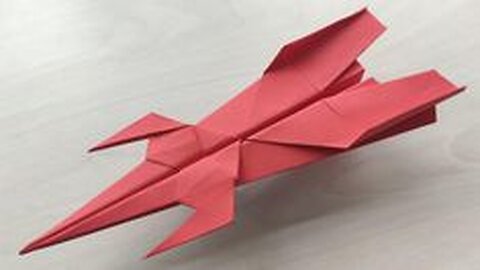 How to make a paper airplane easy and fast