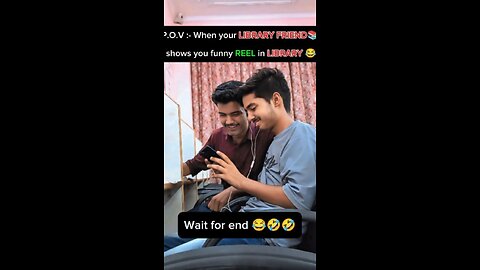Share with your friends 😂❤️‍🔥 #library #librarylife #collegelife #comedy #study #upsc #spirants