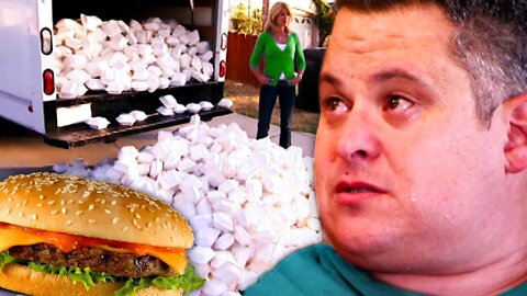 This Man is Addicted to Eating Burgers