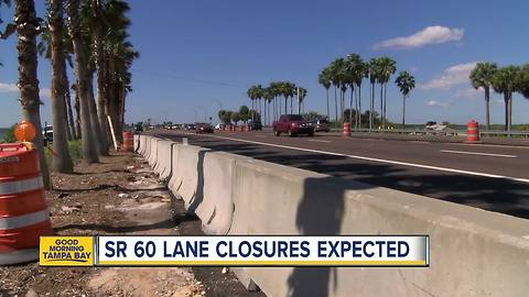 Project to improve Old Tampa Bay's water quality to cause Courtney Campbell Causeway lane closures