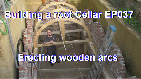 Building a root Cellar EP036 - Arch support construction prep.