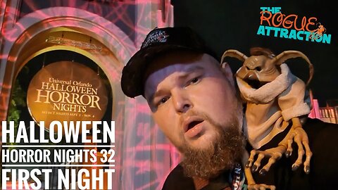 Live For The First Night Of Halloween Horror Nights Let's Go 😈