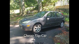 $655 Ford Focus ZX3 Flip Car (Backlog)