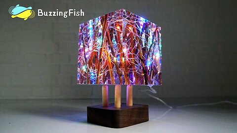 Resin Night Lamp With Epoxy and Dead Branches _ Resin ART