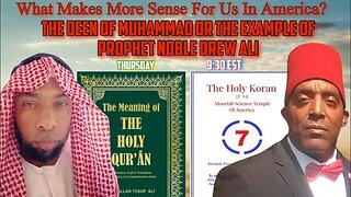 Abdur Rahman vs. Taharka Bey: The Deen of Prophet Muhammad or Prophet Drew Ali