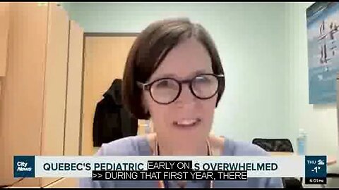 Leading Montreal pediatrician blames RSV uptake on pandemic lockdowns.