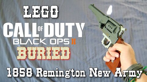 BO2: Buried: LEGO 1858 Remington New Army Revolver