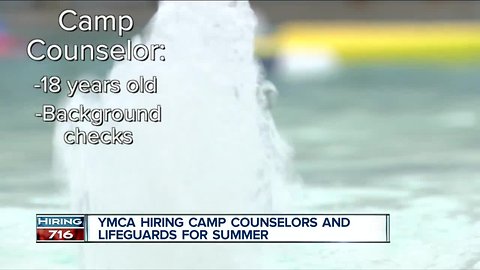 YMCA looking to fill up to 500 positions this summer