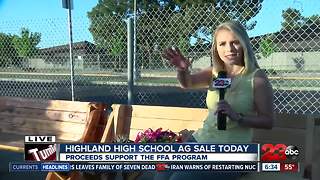 Highland High School students hold plant sale to support FFA program