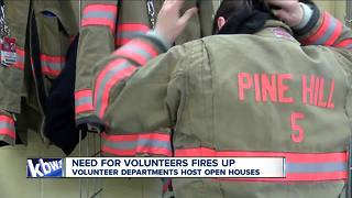 Volunteer fire open houses