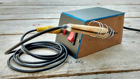 how to make a soldering iron - 12V