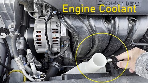How to Check and Add Engine Coolant in KIA Forte 2018, 2019, 2020, 2021, 2022, 2023, 2024