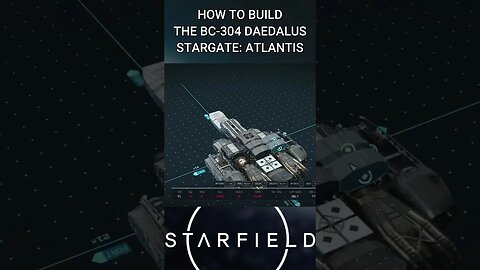 Build the Daedalus from Stargate in Starfield