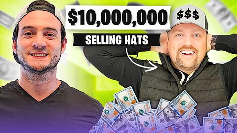 WHOA! Robert's Journey to Selling $10 Million Worth of Hats 🧢