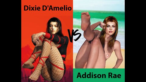Addison Rae Dixie D'Amelio Bella Poarch Kendall Jenner Cosplay compilation