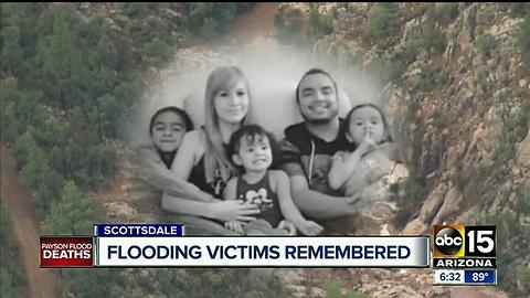 Payson flash flooding victims remembered at church