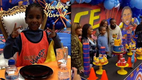 Todd Tucker & Kandi Burruss Son Ace Celebrates His 6th B-Day With A Nerf Party! 🔫