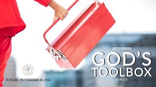 God's Toolbox | November 20 2022 | Pastor Anita
