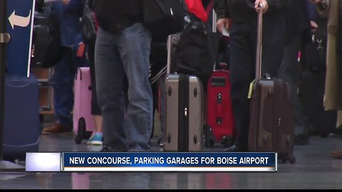 New concourse, parking garages coming to Boise Airport by 2025
