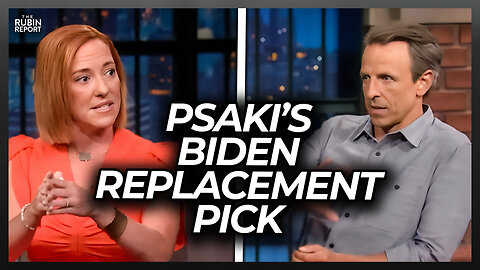 Jen Psaki Stuns Late Night Audience by Making Obvious Who Should Replace Biden