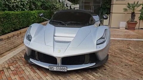 🔥LaFerrari in a beautiful pearl white 🔥