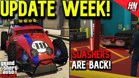 GTA Online Update Week - Slashers Return! + NEW Car!