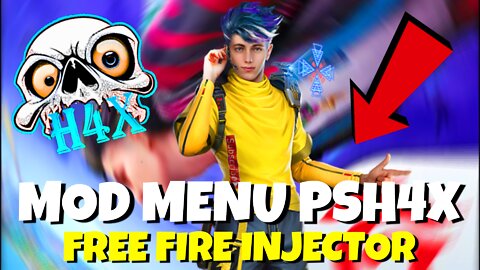 NOVO HACK MOD MENU NO MAPA FREE FIRE ( MONSTER TEAM FF )