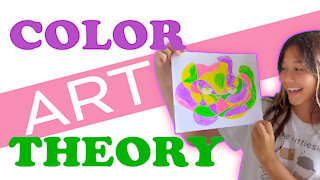 Kids Art Using COLOR THEORY🎨